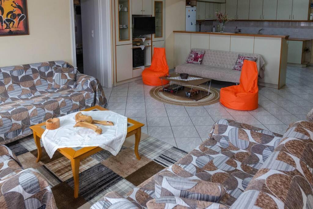 Apartmán Dimitri'S Mountain House Karpenísion Exteriér fotografie